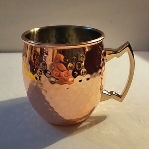 Godinger Moscow Mule Dimple Mug New